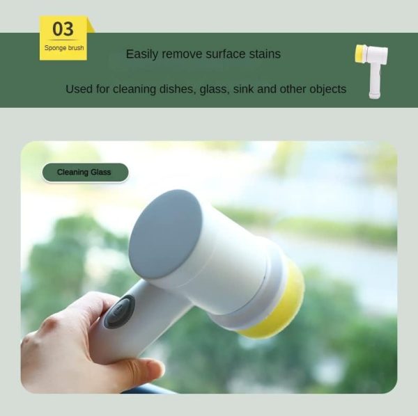 Magic Brush Wireless Battery Cleaning Brush Rechargeable