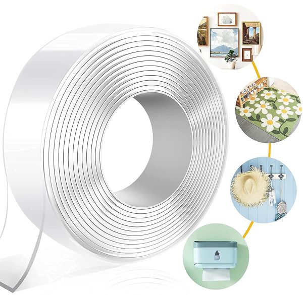 Nano Tape – Double-Sided Self-Adhesive Tape for Walls, Kitchen, Photos & Posters