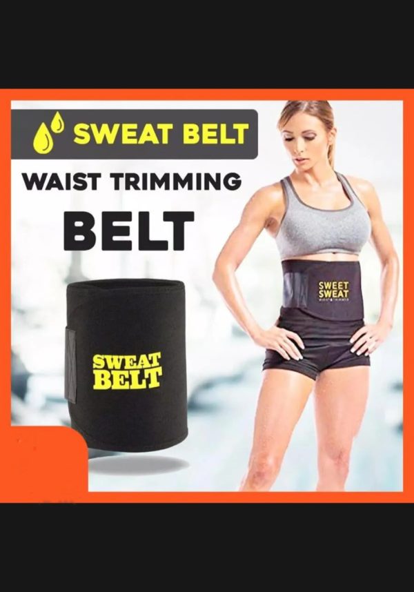 Sweat Belt For Weight Loss Slimming Trimming Waist Trainer Fitness Belt For Men And Women