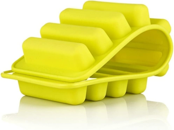 10-Grid Silicone Ice Cube Tray – Water Bottle & Pudding Mold