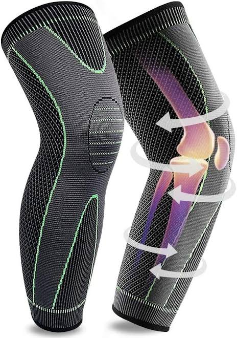 Compression Knee Pads Support Sleeve – Elastic Kneepad Brace for Volleyball, Running & Sports