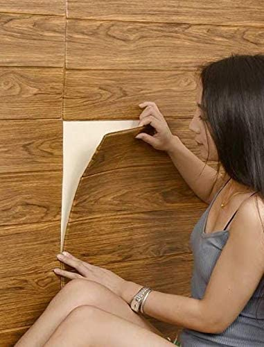 14x14 Inches 3D Wall Panels – Peel & Stick Foam, Self-Adhesive 3D Brick Wallpaper for Interior Wall Décor (1 Piece)