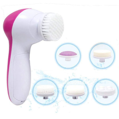 5-in-1 Beauty Kit – Makeup Remover, Scrub, Blackhead Remover, Lotion Applicator & More