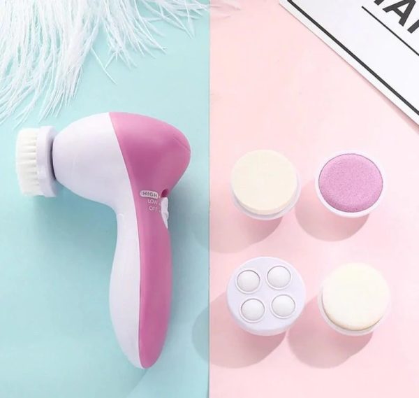 5-in-1 Beauty Kit – Makeup Remover, Scrub, Blackhead Remover, Lotion Applicator & More