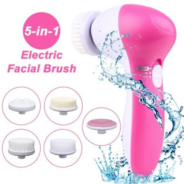 5-in-1 Beauty Kit – Makeup Remover, Scrub, Blackhead Remover, Lotion Applicator & More