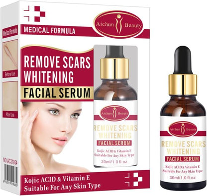 Aichun Beauty Scar Removal Serum – Kojic Acid & Vitamin E for Scars & Stretch Marks (30ml)