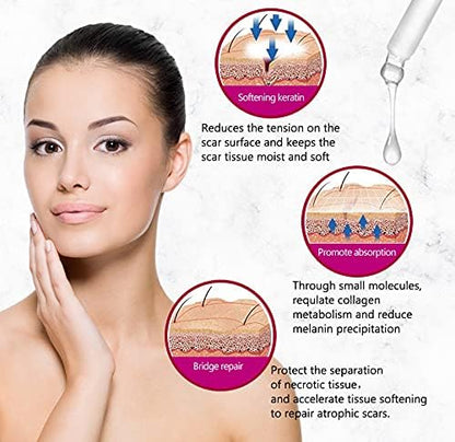 Aichun Beauty Scar Removal Serum – Kojic Acid & Vitamin E for Scars & Stretch Marks (30ml)