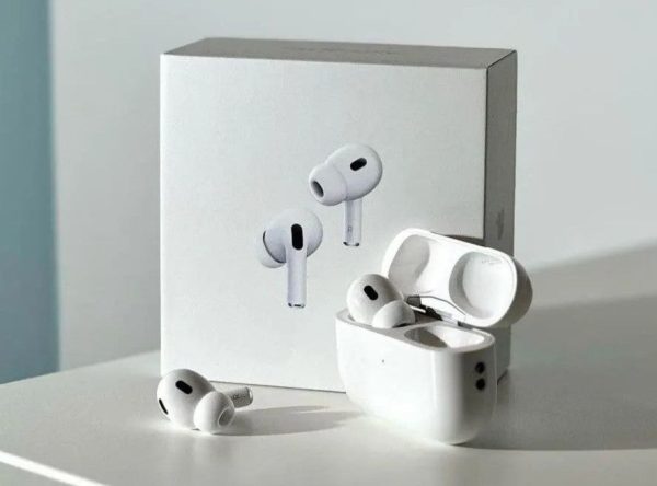AirPods Pro 2 Wireless Earbuds – Noise Reduction, ANC, Best Quality for Android, White Color with Dori
