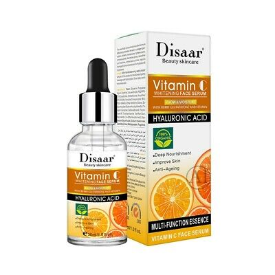 Disaar Vitamin C Serum with Hyaluronic Acid – Anti-Aging & Brightening (30ml)