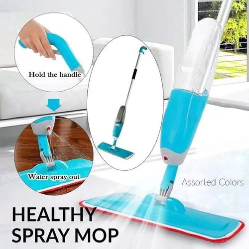 Magic Spray Mop – Easy to Use Floor Mop with Spray Cleaner and Refill Bottle