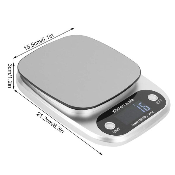 Kitchen Digital Weight Scale – Gram Precision for Cooking