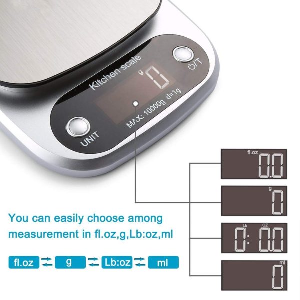 Kitchen Digital Weight Scale – Gram Precision for Cooking