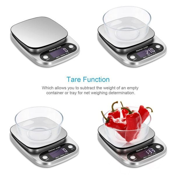 Kitchen Digital Weight Scale – Gram Precision for Cooking