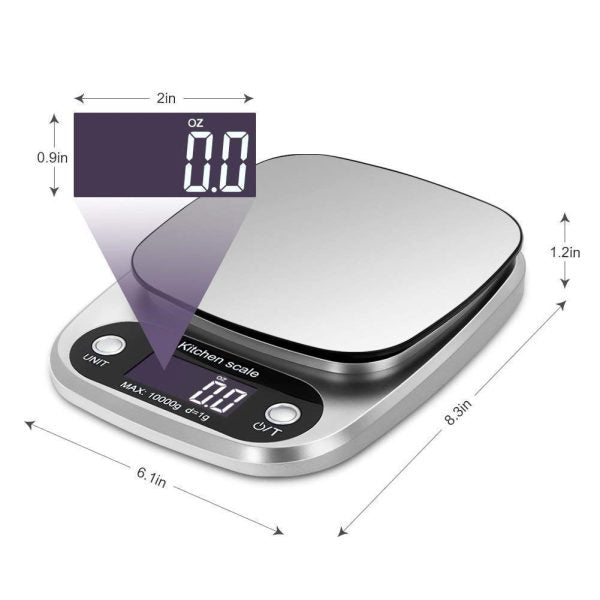 Kitchen Digital Weight Scale – Gram Precision for Cooking