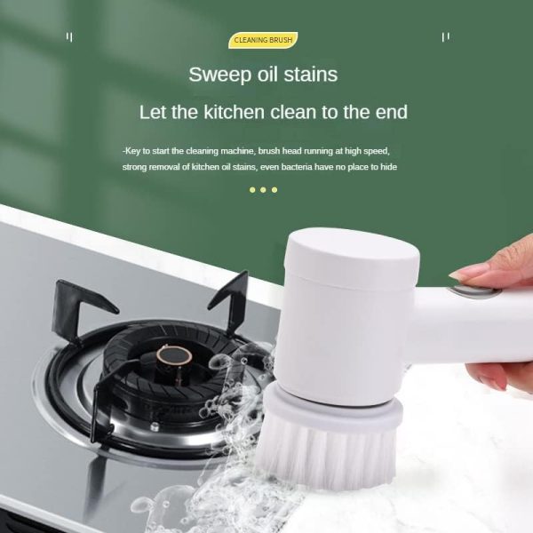 Magic Brush Wireless Battery Cleaning Brush Rechargeable
