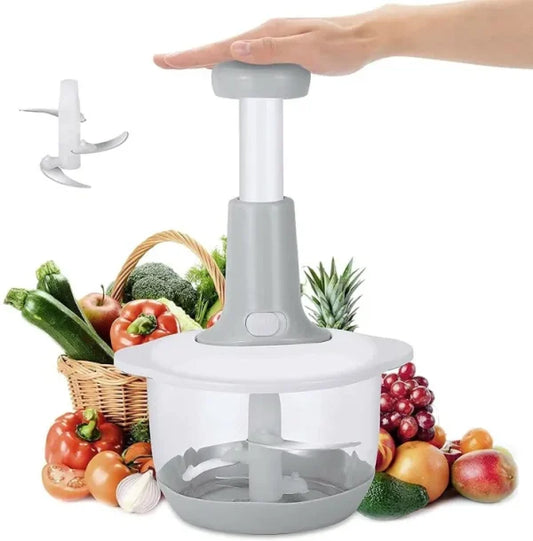 Manual Hand Push Chopper (random Color)