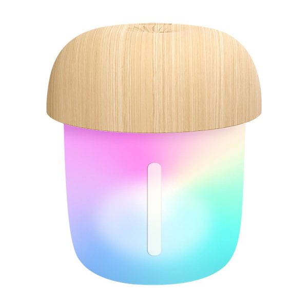 Portable Mushroom Humidifier – Mini USB Aroma Diffuser, 300ml Cool Mist, with Box
