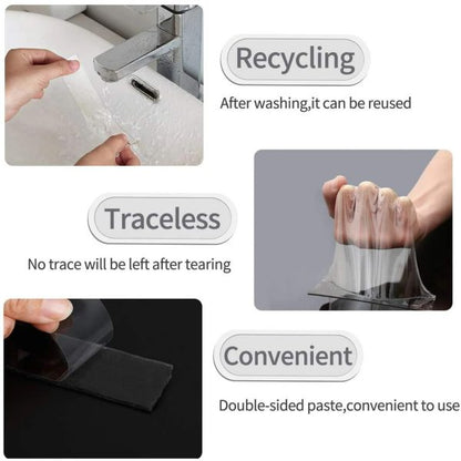 Nano Tape – Double-Sided Self-Adhesive Tape for Walls, Kitchen, Photos & Posters