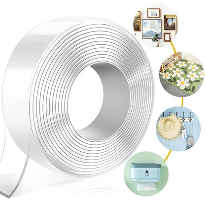 Nano Tape – Double-Sided Self-Adhesive Tape for Walls, Kitchen, Photos & Posters