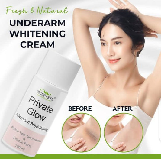 Organa Touch Underarm Whitening Cream – Advanced Brightening (100ml)