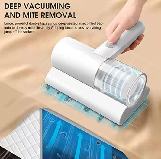 Portable Electric Mite Removal Vacuum Cleaner – Powerful Suction for Mattress & Bed Cleaning
