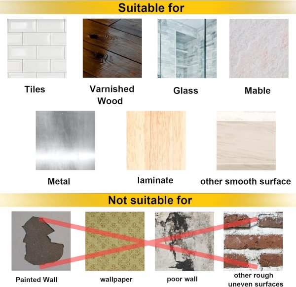10-Piece Self-Adhesive Wall Hooks – Heavy-Duty Adhesive Mounts for Frames, Keys, Towels