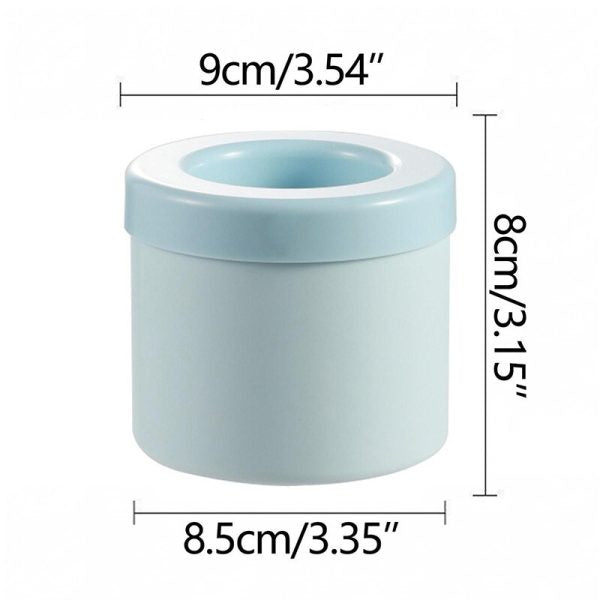 Silicone Ice Cube Maker & Ice Bucket Cup Mold – 2-in-1 Cooling Magic (random Color)