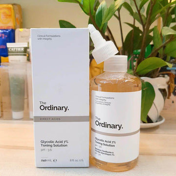 Glycolic Acid 7% Toner – The Ordinary Exfoliating & Brightening Solution (240ml)