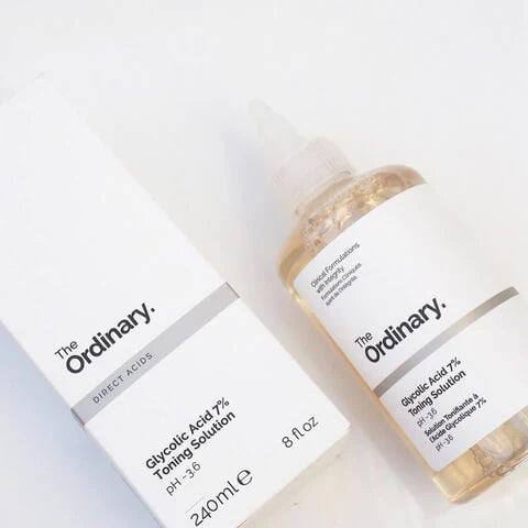 Glycolic Acid 7% Toner – The Ordinary Exfoliating & Brightening Solution (240ml)