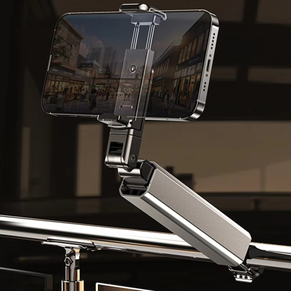 Universal Phone Holder – Flexible 360° Rotation, Hands-Free Airplane Mount for iPhone & Xiaomi, Travel Essentials (Random Color)