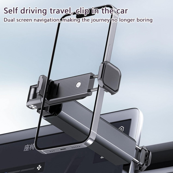 Universal Phone Holder – Flexible 360° Rotation, Hands-Free Airplane Mount for iPhone & Xiaomi, Travel Essentials (Random Color)