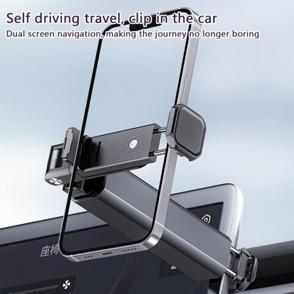 Universal Phone Holder – Flexible 360° Rotation, Hands-Free Airplane Mount for iPhone & Xiaomi, Travel Essentials (Random Color)