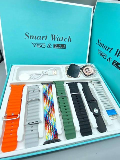 Y60 Smart Watch – 7-in-1 Fitness Tracker with Heart Rate Monitor, Sleep Tracking & More
